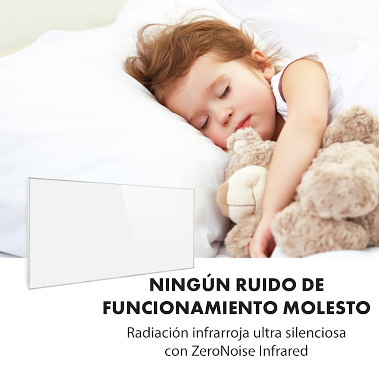 Wonderwall Smart Panel calefactor infrarrojo 60x120cm 720W Temporizador semanal IP24 Blanco 720 W