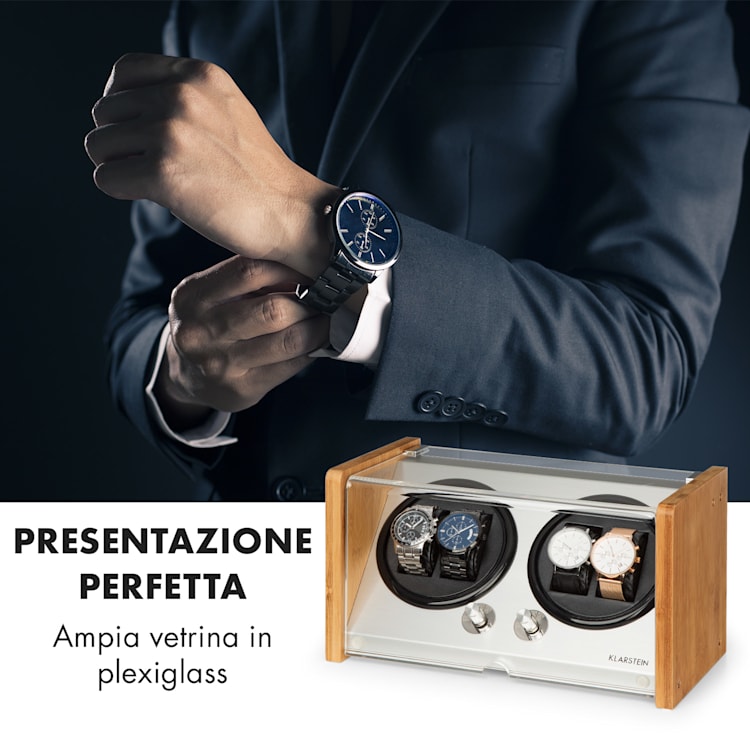 Hanoi 4 Scatola del Tempo, 4 Orologi, 3 Velocità, 4 Modalità, bambù 4 orologi