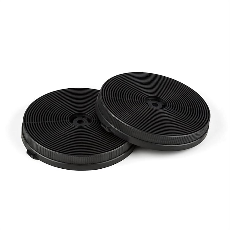 Aktivkohlefilter für Dunstabzugshauben Ersatzteil 2 Filter Umluftbetrieb Ø18,5 cm