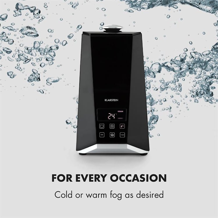 Vapoair Onyx, ovlaživač zraka, LED touchscreen, daljinski upravljač, crni