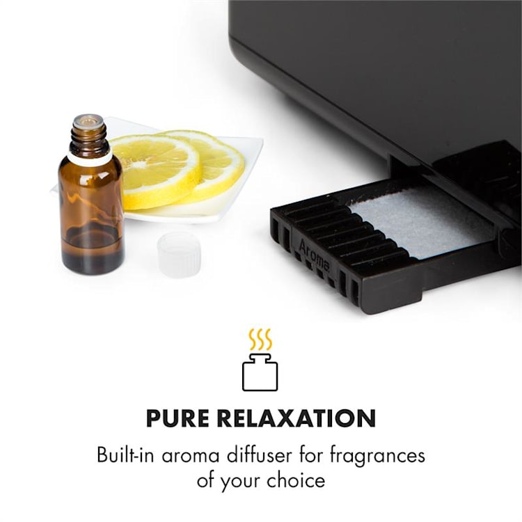 Vapoair Onyx, ovlaživač zraka, LED touchscreen, daljinski upravljač, crni
