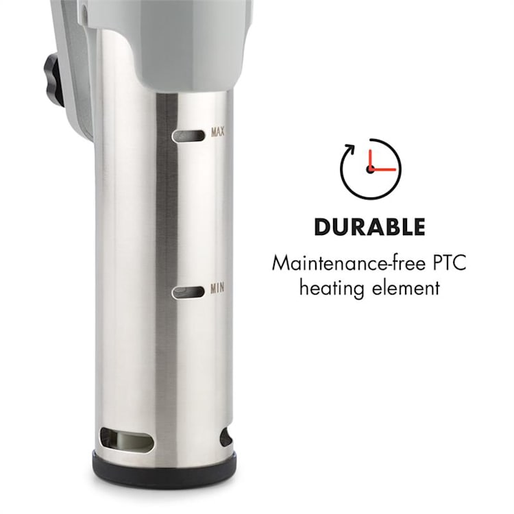 Quickstick Flex 1300W 3D Circulation 0-95 °C IPX7 minuterie argenté Argent