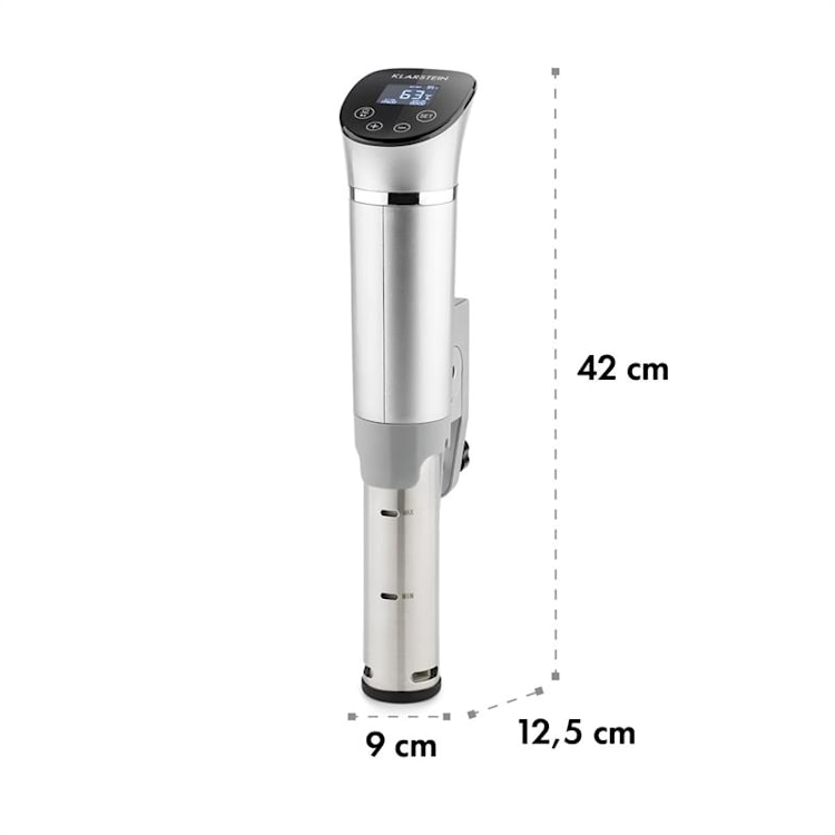Quickstick Flex 1300W 3D Circulation 0-95 °C IPX7 minuterie argenté Argent