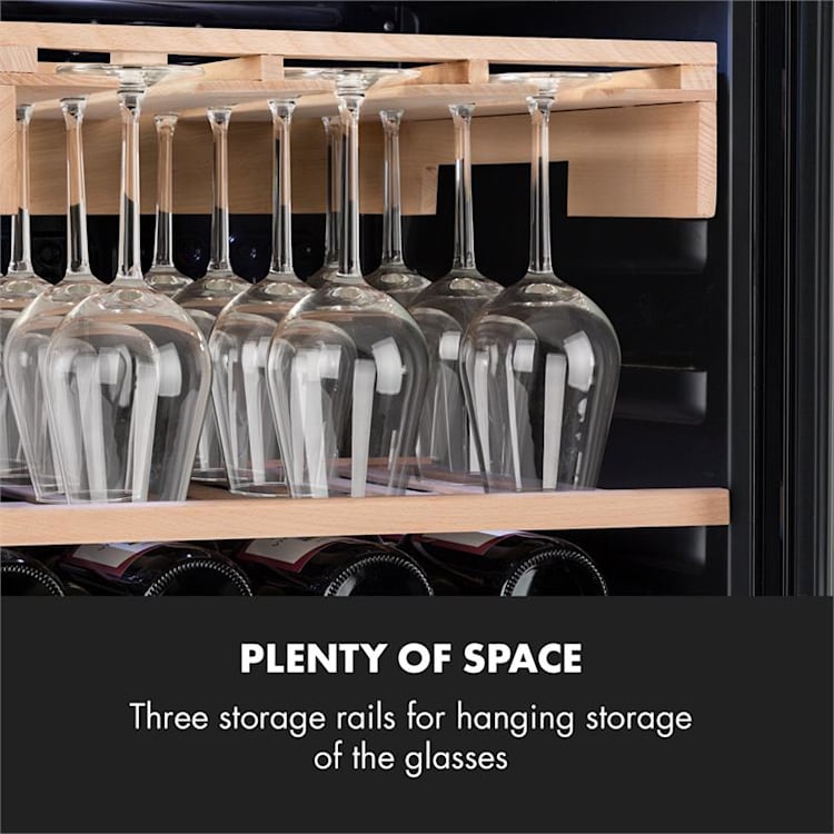 Barossa 77D Weinglas-Regal | Zubehör | Regalboden für Weingläser | Echtholz
