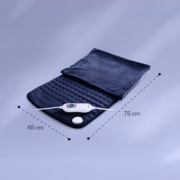 Dr. Watson Heatzone XL, fűtő alátét, 100 W, 75 x 50 cm, mikroszálas, sötétkék Sötétkék