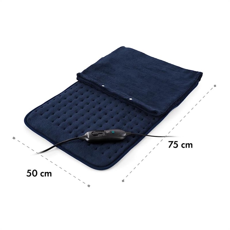 Dr. Watson Heatzone XL Alfombra térmica 100 W 75 x 50 cm Micro felpa Azul oscuro Azul Oscuro