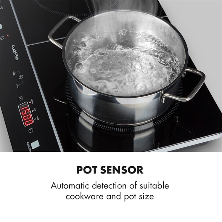 VariCook Neo Podwójna płyta indukcyjna 3500 W SenseControl ceramika szklana