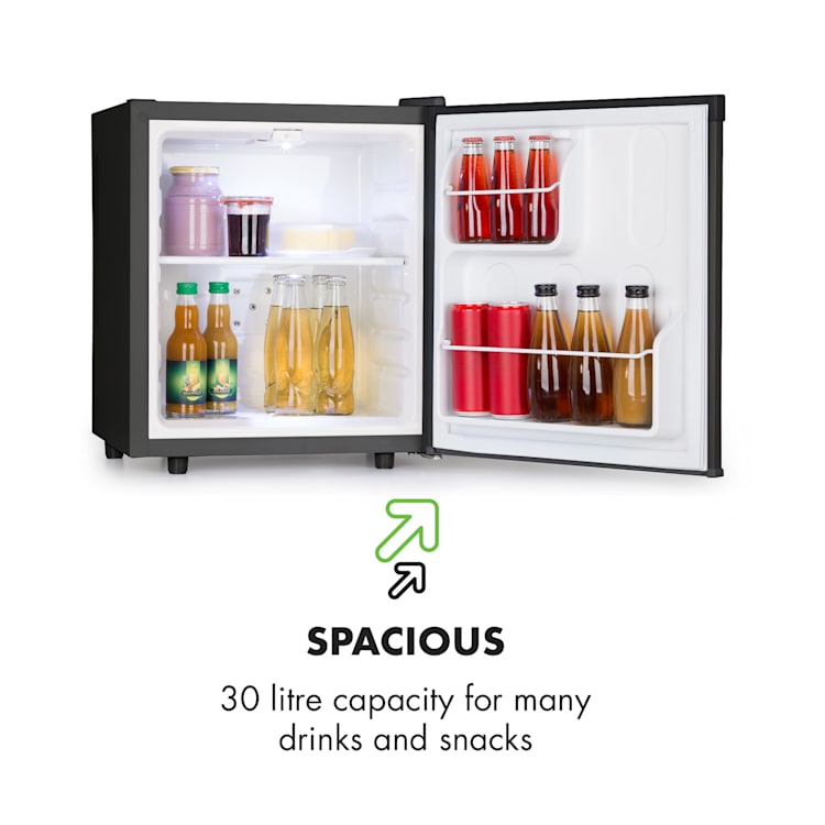 Silent Cool Refrigerator 30l Arctic-Fox Cooling 23 dB(A) Black
