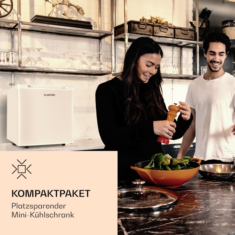 Silent Cool Kühlschrank Mini-Bar 30 Liter Volumen Arctic-Fox Cooling Weiß