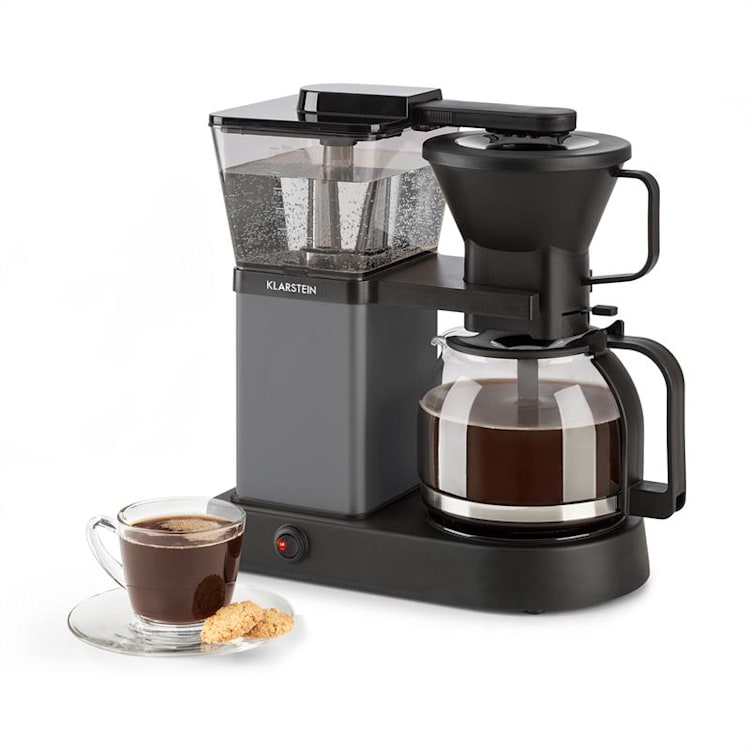 GrandeGusto Kaffeemaschine 1690W 1,3l Pre-Infusion 96°C schwarz Schwarz