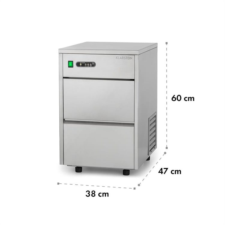 Frostica Machine à glaçons & glace pilée pour pro 20 kg/24 h - inox ar