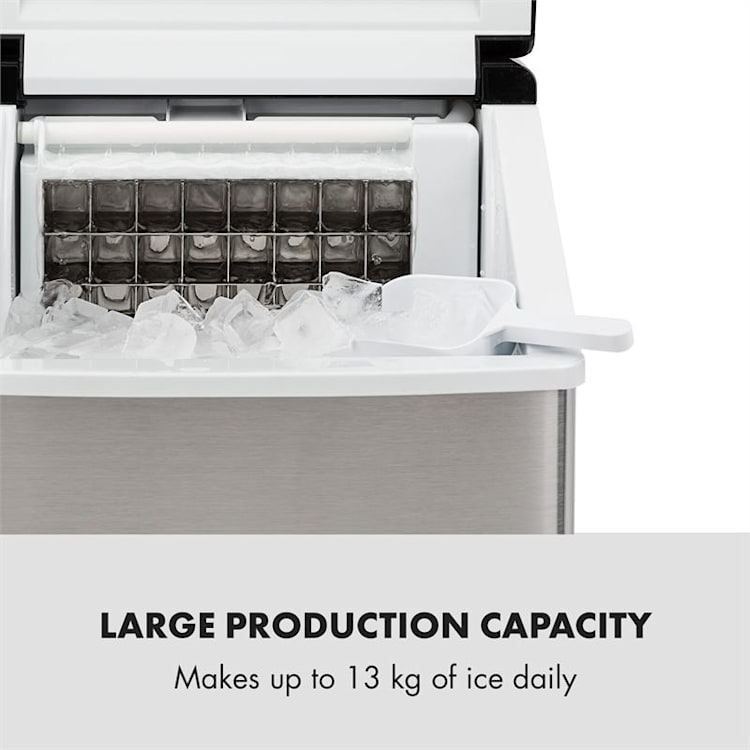 Clearcube Ice Cube Machine Clear Ice 13kg / 24h Stainless Steel Black