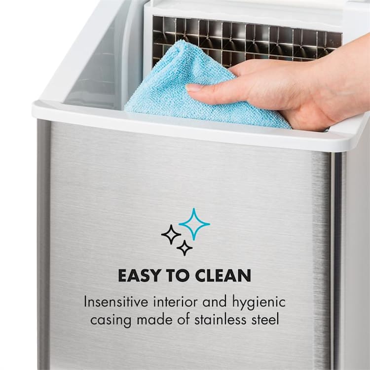 Clearcube Ice Cube Machine Clear Ice 13kg / 24h Stainless Steel Black