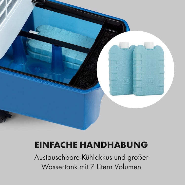 IceWind Plus 4-in-1 Luftkühler 330 m³/h Oszillation Fernbedienung Weiß