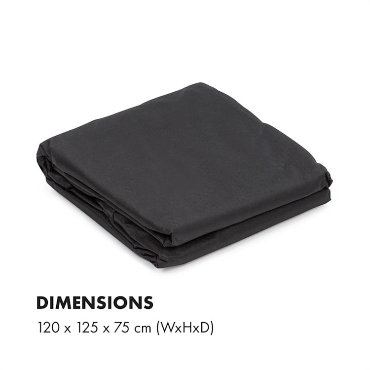 Beef Brisket Wetterschutzhaube Oxford Canvas schwarz