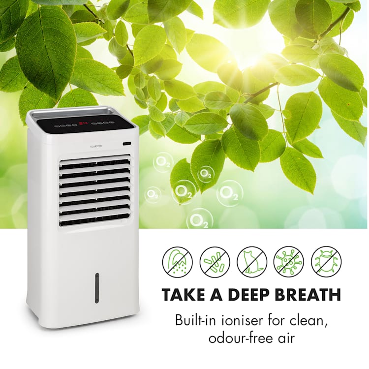 IceWind 4-in-1 Air Cooler 222 m³ / h 36.5W Timer Remote Control White