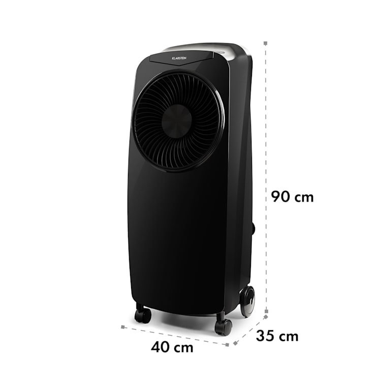 Rotator, ochladzovač vzduchu, 110 W, 8-hod. časovač, diaľkový ovládač, čierny Čierna