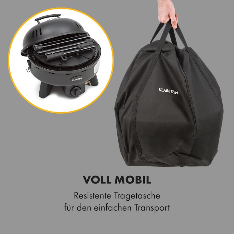 Black Hawk BBQ Gasgrill 4 kW 47 cm Ø 50 - 400 °C SnapJetIginition