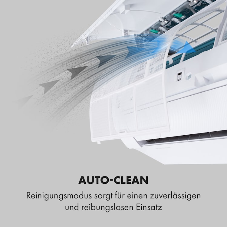 Windwaker Eco Split-Klimaanlage 24.000 BTU/7 kW Luftdurchsatz 1.250 m³/h max. A++ 24.000 BTU