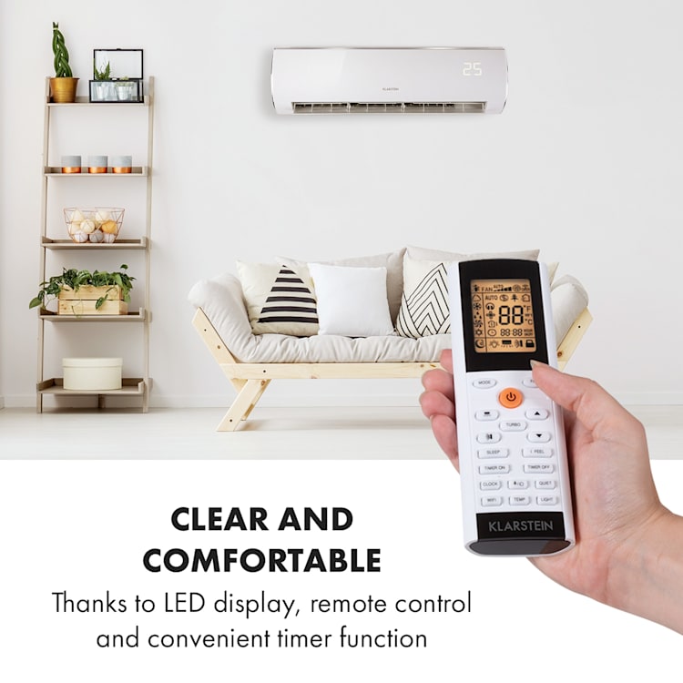 Windwaker Eco Ar Condicionado Split 24.000 BTU/7 kW 1.250 m³/h max. A++ 24.000 BTU
