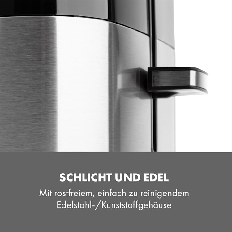 Arabica Toaster 920W LED-Display Touch-Bedienfeld Edelstahl