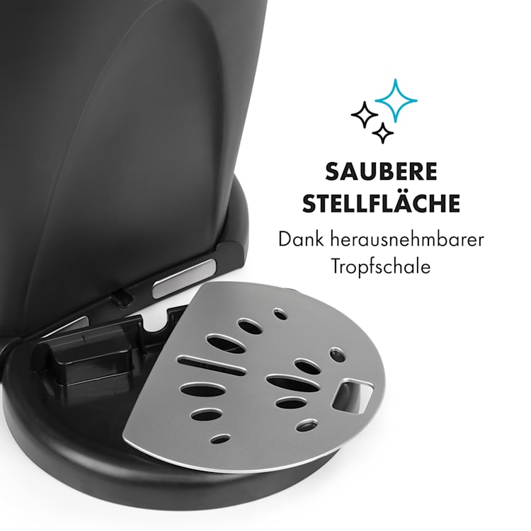 Tap2Go mobile 2-in1 Bierzapfanlage mit Getränkekühler 5l/13l schwarz