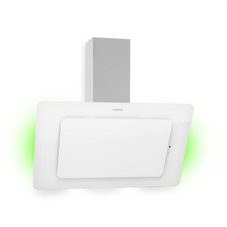 Helena 90 Dunstabzugshaube 595 m³/h LED-Display weiß 90 cm | Weiß