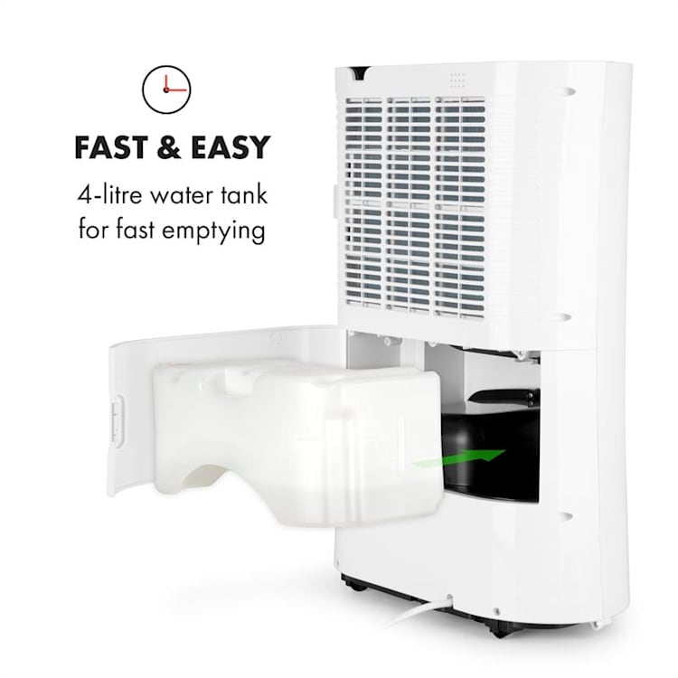DryFy Pro Connect, razvlažilec zraka, WiFi, kompresija, 20 l/d, 20 m², 370 W, bel Bela