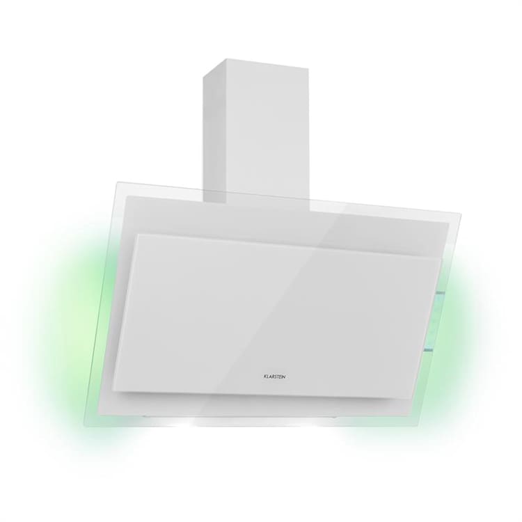 Mirage 90 Dunstabzugshaube 550 m³/h Touch-Panel Ambient EEC A++ weiß 90 cm | Weiß