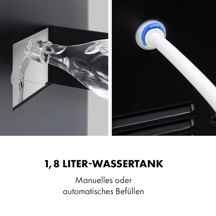 Eiszeit Crush Eiswürfelmaschine 2 Größen Crushed Ice Silber