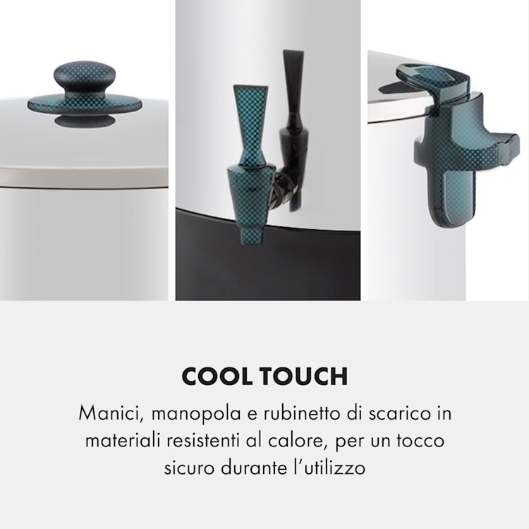 KonfiStar 50 Digital Pastorizzatore e Dispenser 50L 100°C 180min 50 Ltr