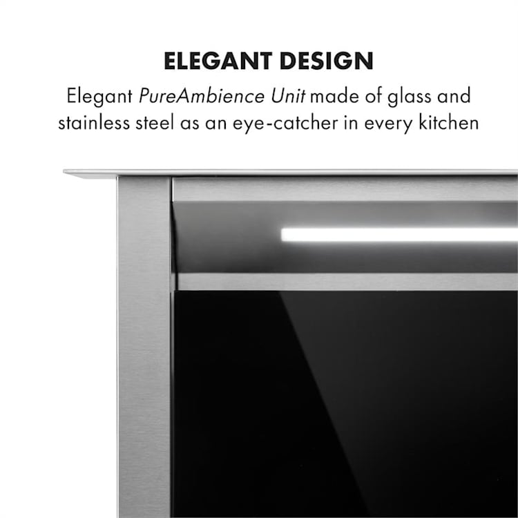 Royal Flush Eco Cooker Hood 90 cm 576 m³/h A+ 90 cm | Black