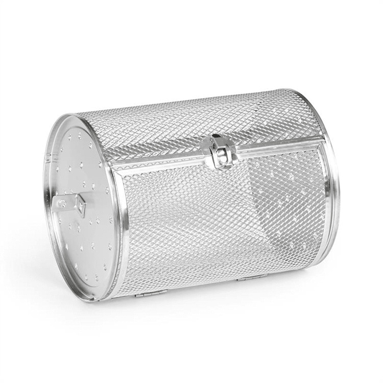 AeroVital Cube Chef Heißluftfritteuse Drehkorb Zubehör Edelstahl