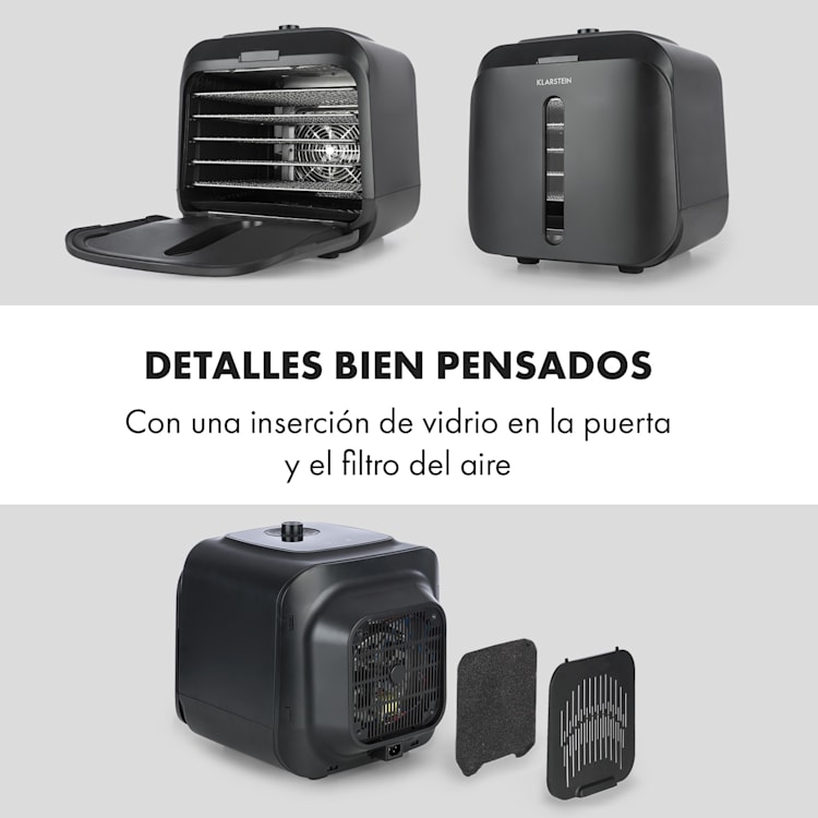 Florida Jerky deshidratador infrarrojo 500 W 4 programas negro