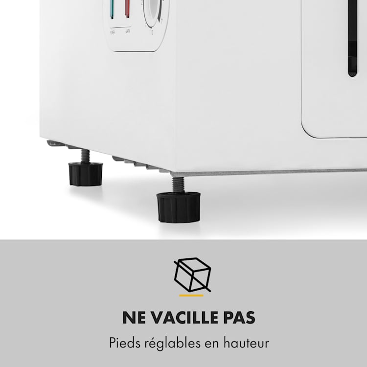 Pro Eispalast Congélateur coffre 60L pose libre porte vitrée - Blanc 60 L