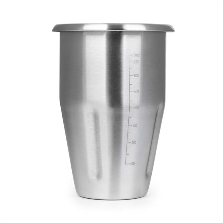 Kraftprotz Edelstahlbecher Zubehör 1 Liter Edelstahl silber