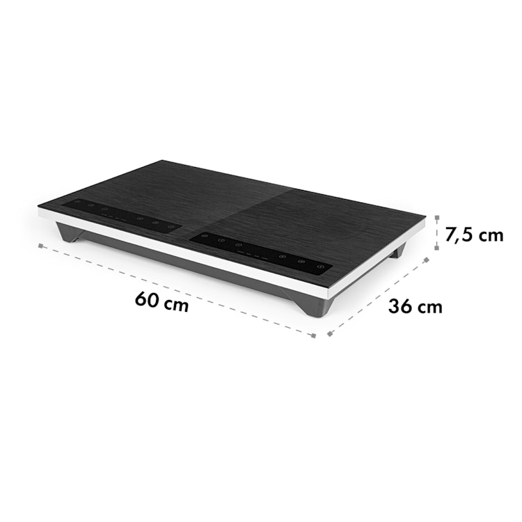 Varicook Steel piano cottura a induzione 3100W 10 livelli sensore pentola