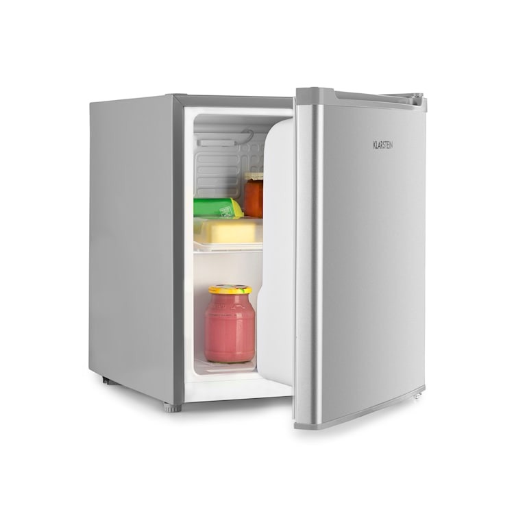 Scooby Minikühlschrank 40 Liter Kompressor 39 dB kompakt Silber