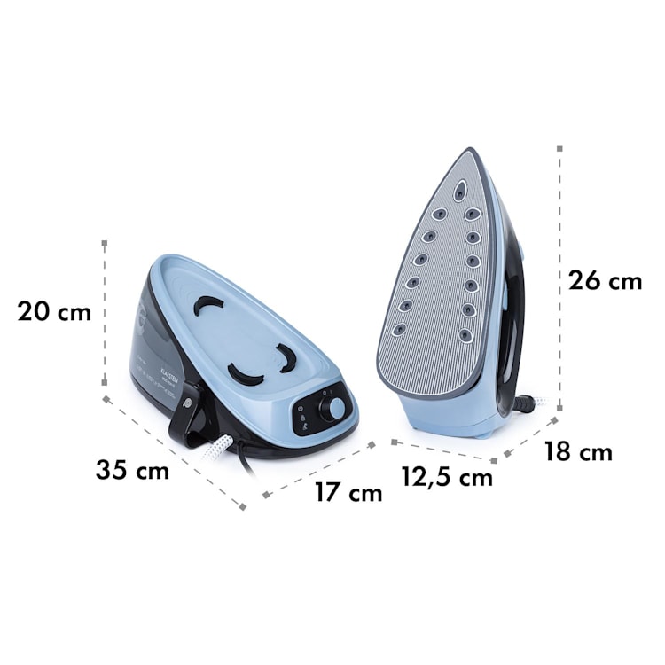 Speed Iron V2 Fer à repasser à vapeur 2100 W 1100 ml noir / bleu Bleu / Noir
