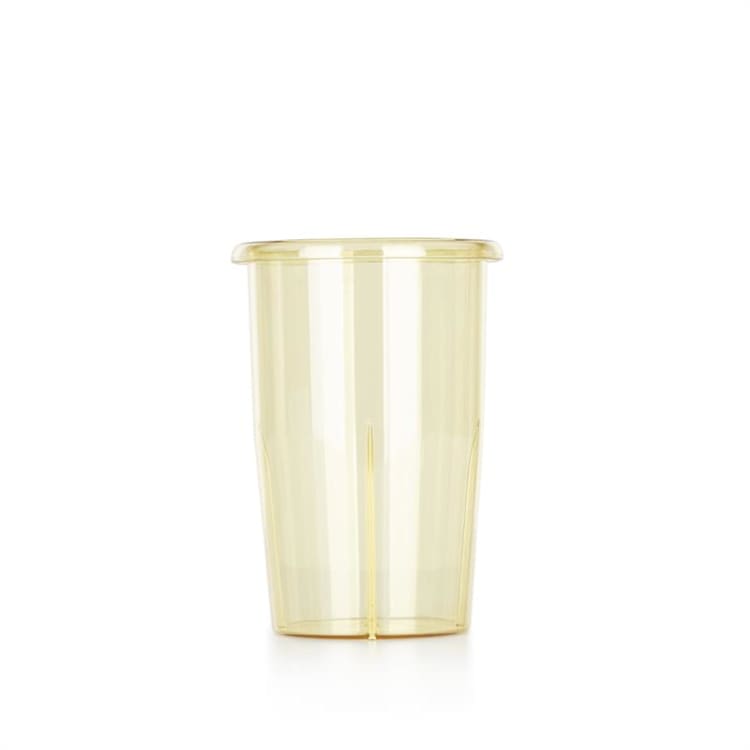 Kraftprotz Mixbecher Zubehör 0,9 Liter PVC gelb