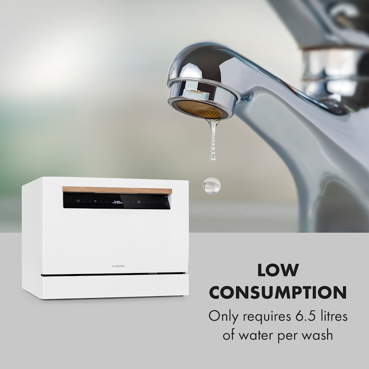 Lagoona Dishwasher 1380W 6.5L 6 place settings Touch