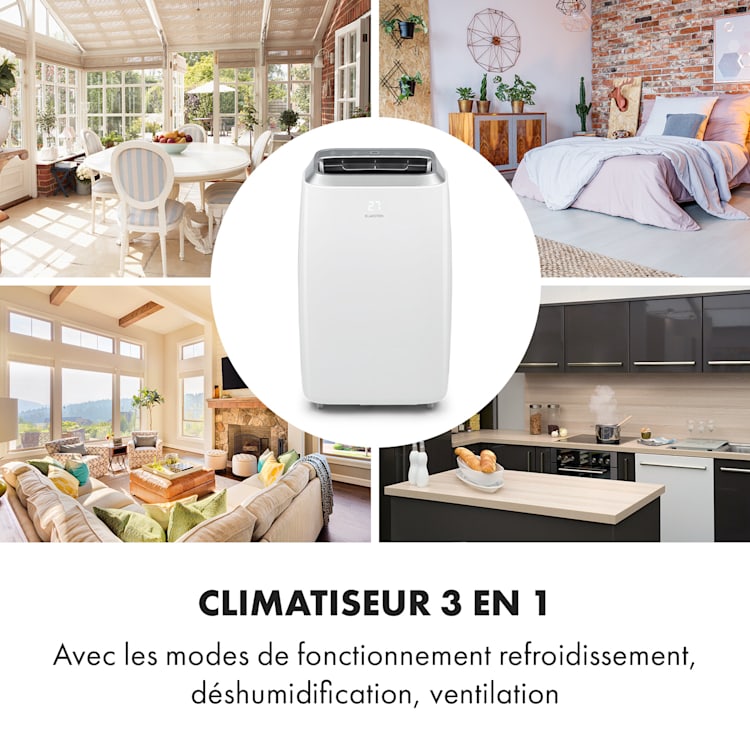 Iceblock Prosmart 12 climatiseur mobile 12000 BTU/3,5 kW blanc 12.000 BTU