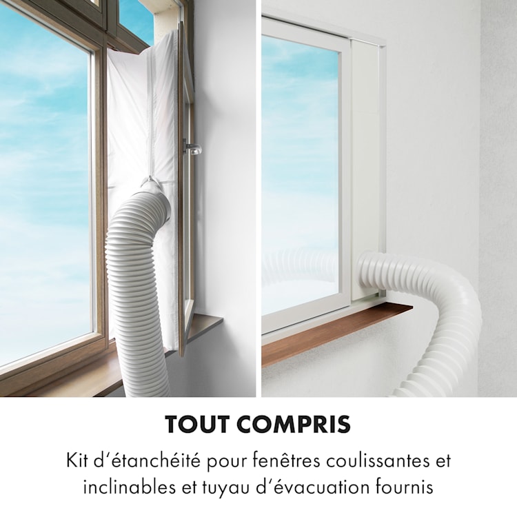 Iceblock Prosmart 12 climatiseur mobile 12000 BTU/3,5 kW blanc 12.000 BTU