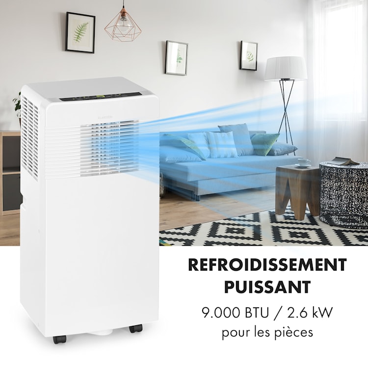 Iceblock Ecosmart 9 mobiele airco 2,6 kW wit 9.000 BTU | Wit