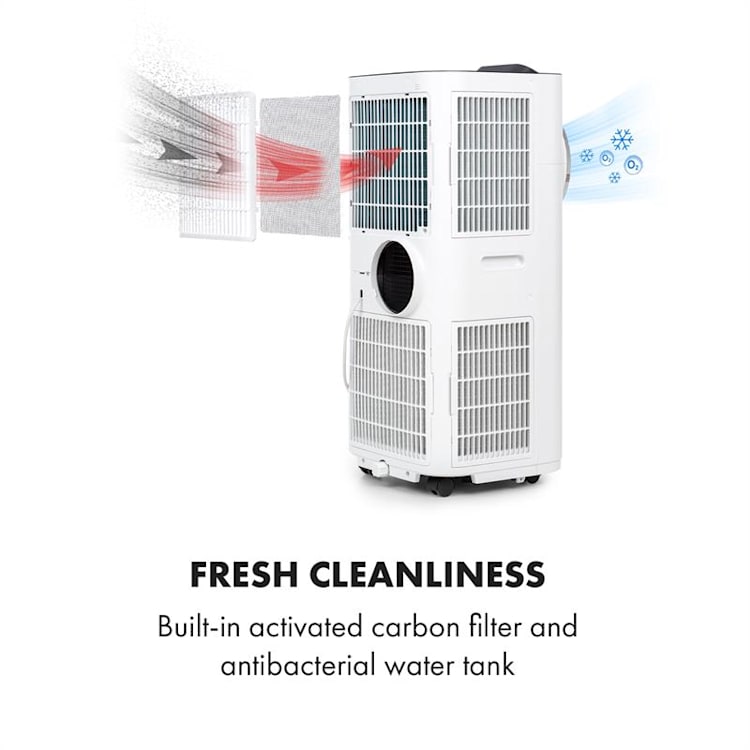 Kraftwerk Smart 10K mobil AC 10000 BTU/2,9 kW vit Vit | 10.000 BTU