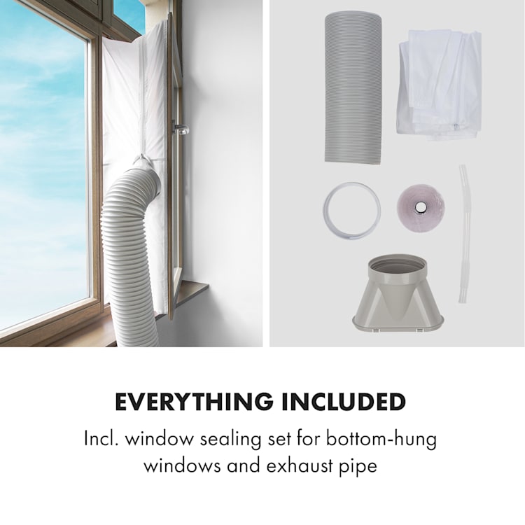 Kraftwerk Smart 10K Luftkonditionering 3-i-1 10000 BTU appstyrning fjärrkontroll 10.000 BTU | Antracit