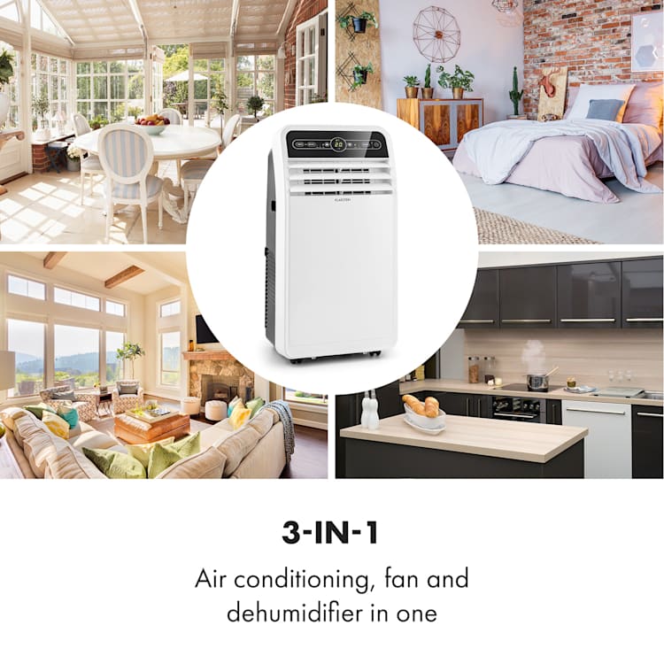 Metrobreeze New York 7k, mobil légkondicionáló, 2,05 kW, 7000 BTU, EEC A, fehér Fehér | 7.000 BTU
