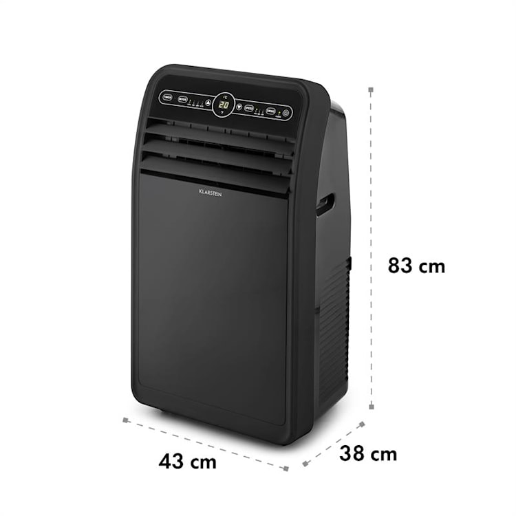 Metrobreeze, New York, 7k, légkondicionáló, 2,05kW, 7000BTU, EEC, A, fekete Fekete | 7.000 BTU