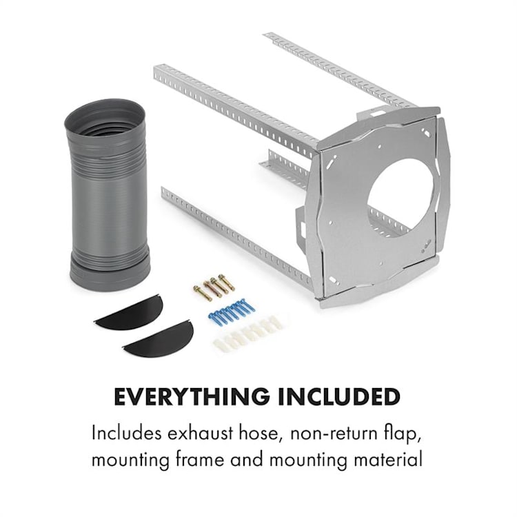 Structura Extractor Hood Exhaust / Recirculation air 641m³ / h max. EEC A LED Black Black