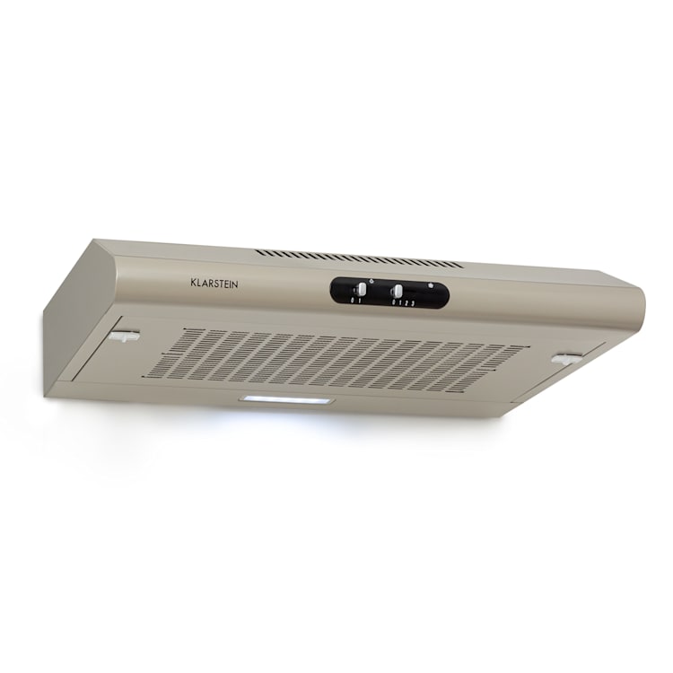 Capannina Undercounter Hood 60cm 166m³ / h LED Slider Silver Sliders | Grey